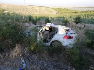 Niğde’de otomobil takla attı: 3’ü çocuk 5 yaralı