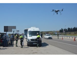 Drone ile trafik denetimi