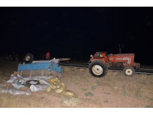 Otomobil römorka çarptı: 6 yaralı