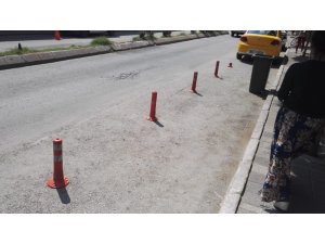 Duba ile usulsüz yol kapatanlara 488 TL para cezası