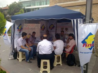 Final dershanesi tercih standı açtı