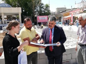 Özgüven yapılan çalışmalar hakkında bilgi aldı