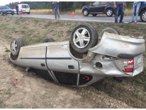 Tavşanlı’da trafik kazası: 1 yaralı