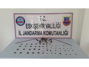 Eskişehir’de Roma dönemine ait tarihi eserler ele geçirildi