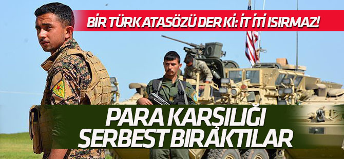 YPG/PKK alıkoyduğu DEAŞ'lıları para karşılığında serbest bıraktı