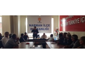 Milletvekili Aydemir’den Narman buluşması