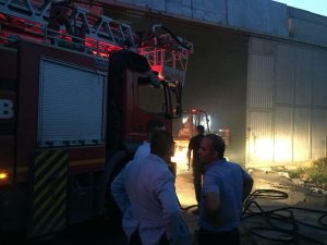 İplik fabrikasında yangın