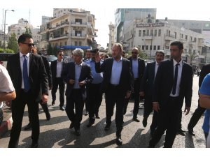 Boşnak Lider İzetbegovic Ramallah'ı gezdi