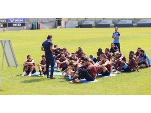 Trabzonspor, Galatasaray maçı hazırlıklarını sürdürdü