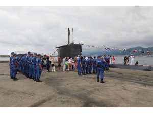 "TCG Preveze" denizaltısı ziyarete açıldı