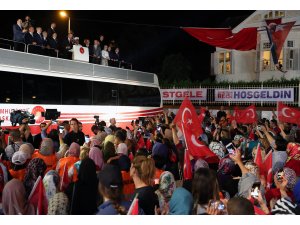 Cumhurbaşkanı Erdoğan, İstanbul'da