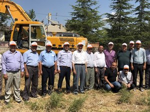 Çumra'da yatılı kız Kur'an kursu yapımına başlandı