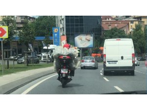 İstanbul’da tehlikeli yolculuklar kamerada