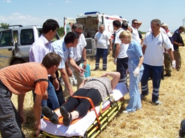 Konya'da trafik kazası: 5 yaralı