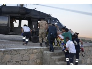 Düğünde maganda kurşunuyla yaralanan şahsın imdadına Mehmetçik yetişti