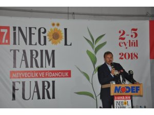 İnegöl Tarım Fuarı açıldı