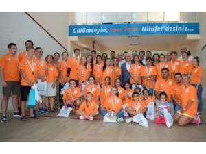 Nilüfer Uluslararası Squash Festivali’nde ödüller sahiplerini buldu