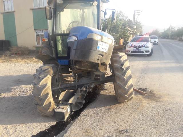 Akşehir'de trafik kazası: 1 yaralı
