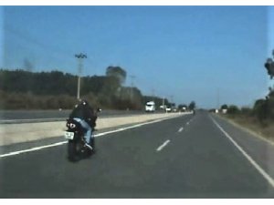 Motosikletli grubun son görüntüleri ortaya çıktı