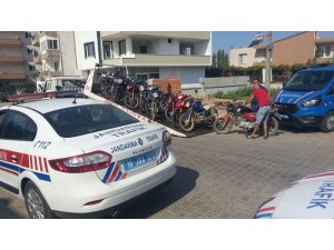 Jandarmadan motosiklet operasyonu
