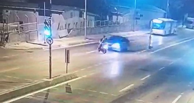 İki kişinin hayatını kaybettiği feci kaza kamerada