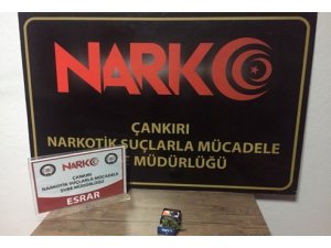 Çankırı’da uyuşturucu operasyonu