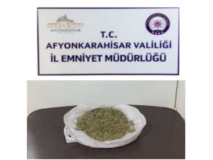 Durdurulan araçtan bonzai çıktı