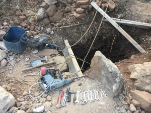 Hatay’da kaçak kazı yapan 3 kişi suçüstü yakalandı