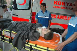 Konya'da trafik kazası: 6 yaralı