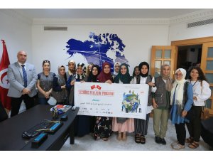 TİKA gönüllüleri Tunus'ta