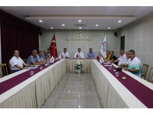 Nazilli Ticaret Odası İstişare Kurulu ikinci toplantısını gerçekleştirdi