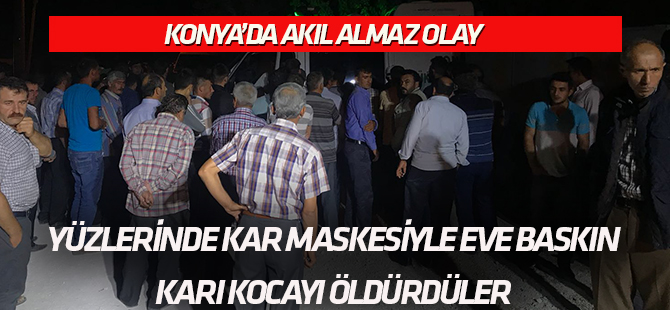 Konya'da silahlı saldırı: 2 ölü, 1 yaralı