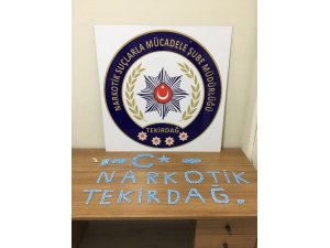 Çorlu ve Ergene’de uyuşturucu maddeler ele geçirildi