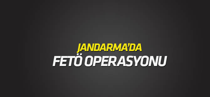 Jandarma Genel Komutanlığında FETÖ soruşturması