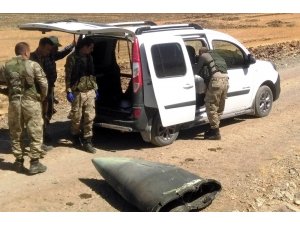 Gaziantep’te bulunan roket başlığını özel ekip inceleyecek