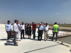 Çukurova Havalimanı’nda altyapı işi yüzde 40’a ulaştı