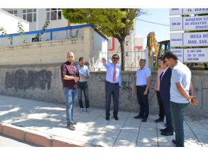 Mahalle parkı ilkokul öğrencilerine tahsis edildi