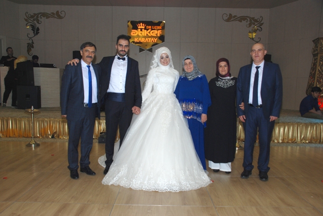 Işık ve Alkış ailelerinin mutlu günü