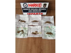 Isparta’da uyuşturucu operasyonu