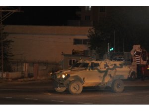 Menbiç sınırına büyük sevkiyat