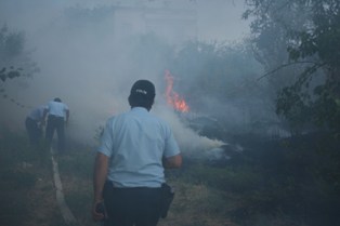 Yangın sonunda kontrol altına alındı