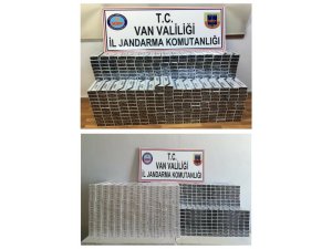 Jandarmadan kaçak sigara operasyonu