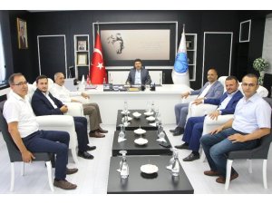 AK Parti İl Başkanı Karataş’tan Rektör Karacoşkun’a Ziyaret