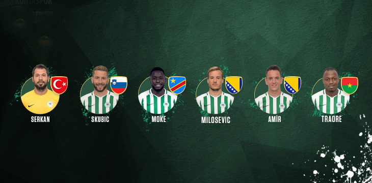 Konyasporlu 6 oyuncuya Milli davet