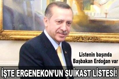 Listenin başında Başbakan Erdoğan var