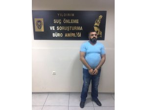 İnterpol tarafından aranan zanlı Bursa'da yakalandı