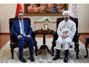 Bakan Kasapoğlu'ndan, Erbaş'a ziyaret