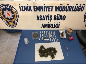 İznik’te uyuşturucu operasyonu: 8 gözaltı