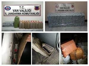 Van’da kaçak sigara ve akaryakıt operasyonu