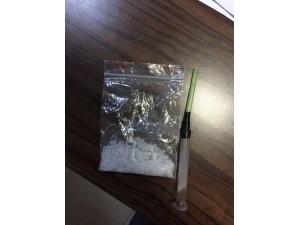 Durdurulan araçta 10 gram metamfetamin ele geçirildi